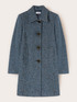 Long jacquard coat image number 4