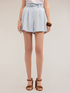 Fluid pleated shorts image number 3