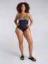 Costume intero maculato tummy control image number 4