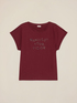 T-shirt con ricamo lettering image number 3