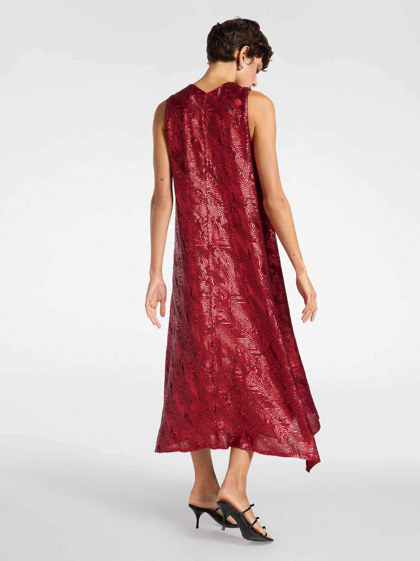 Long sequin dress image number 1