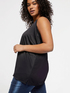 Top with front pleat image number 1