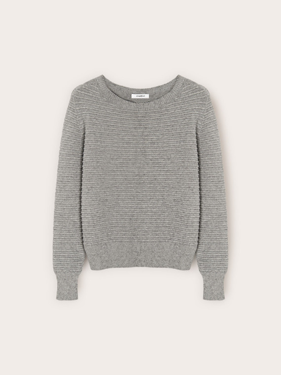 Ribbed knit in viscose blend