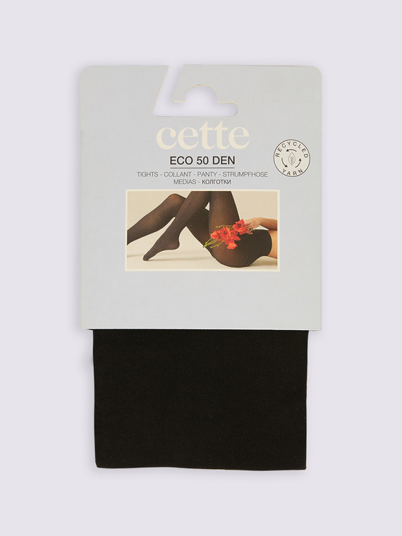 Öko - Blickdichte Strumpfhose 50 DEN CETTE