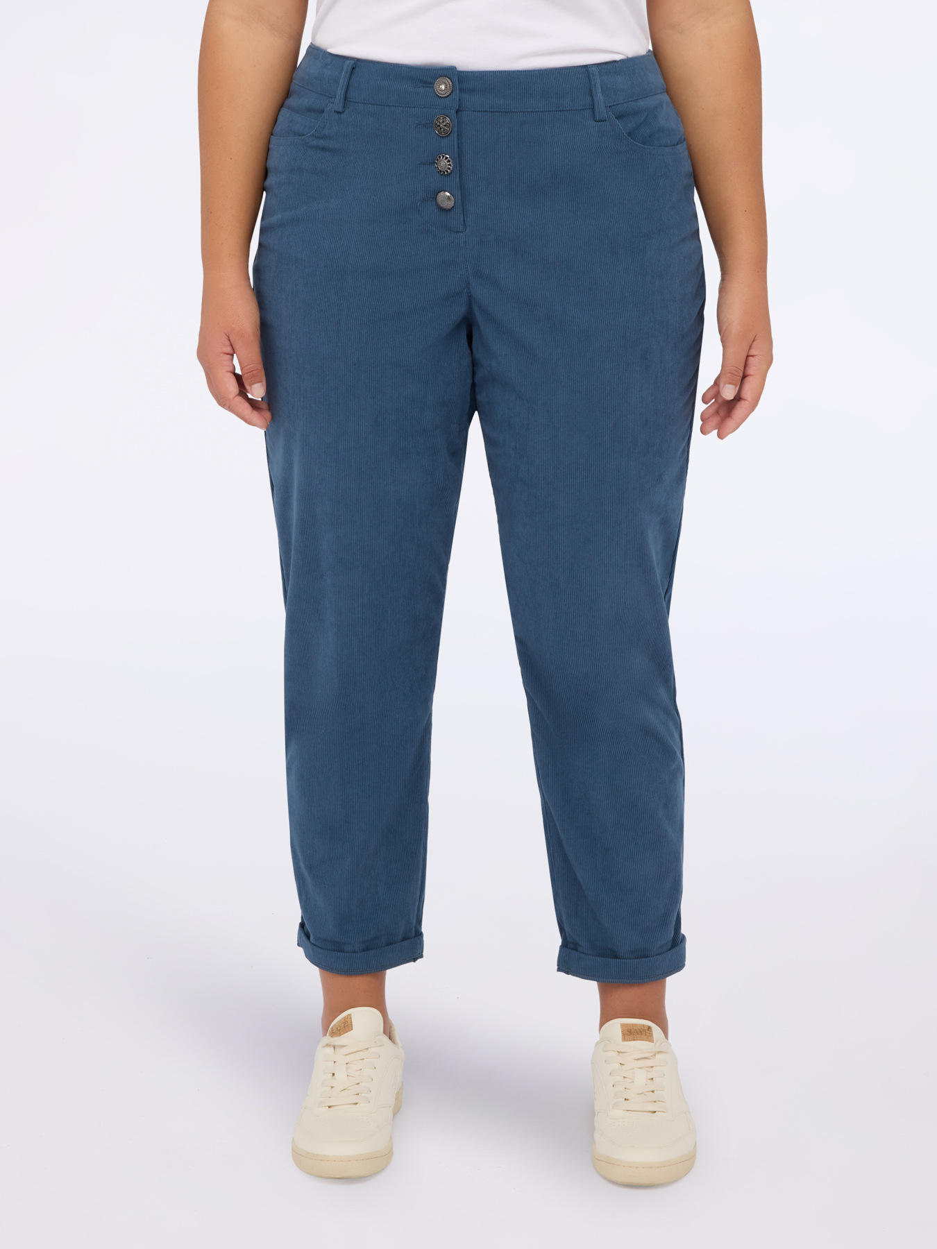 Corduroy Barrel Pants image number 0