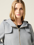Short coat with zip and hood image number 2