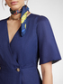 Robe portefeuille en lin image number 3