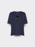 T-shirt cotone con paillettes image number 4
