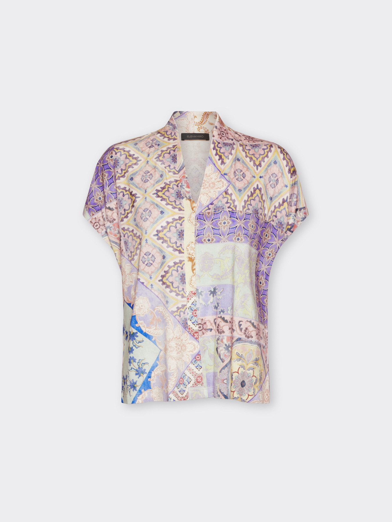 T-shirt imprim&eacute; en viscose image number 4