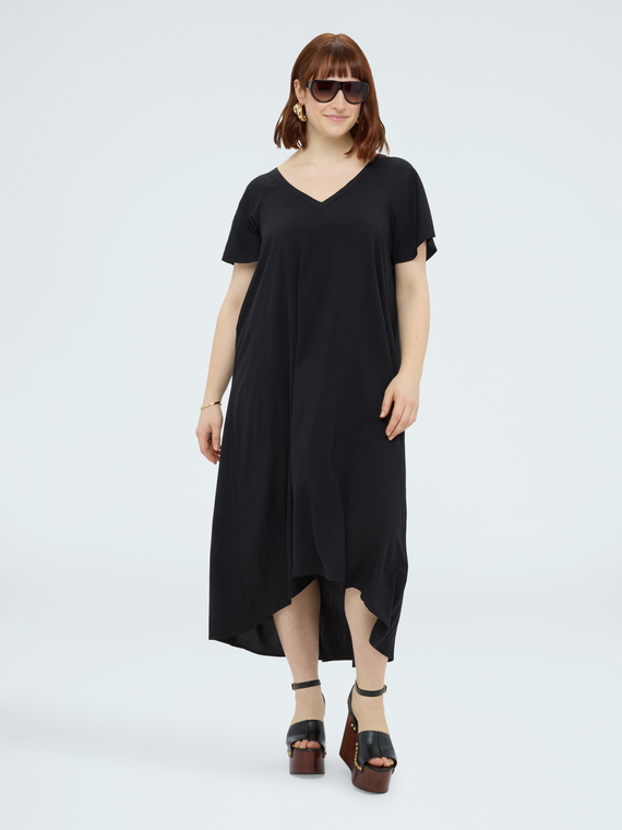 Robe longue en viscose