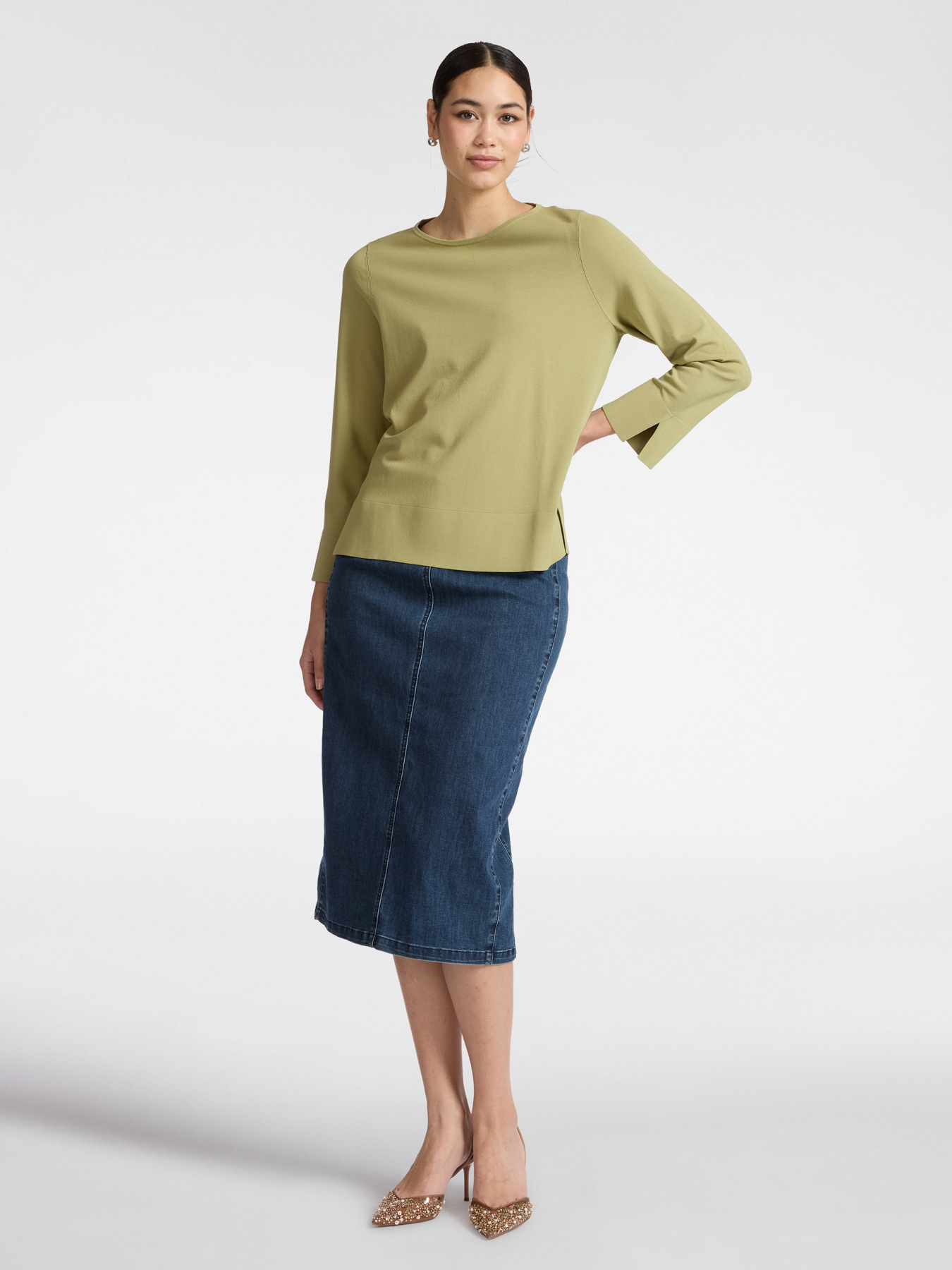 Einfarbiges Shirt image number 2