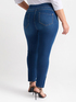 Jeggings con spacco e ricamo image number 1