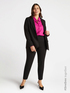 LENZING™ ECOVERO™ viscose skinny trousers image number 0
