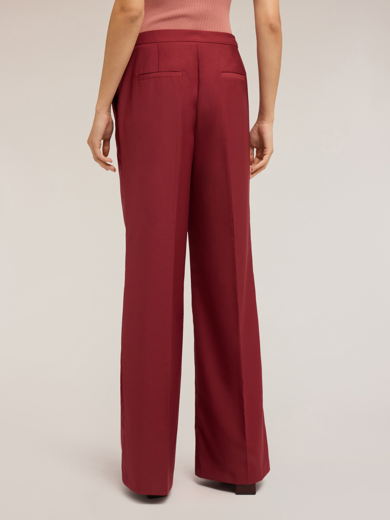 Pantalon &agrave; jambes larges image number 1