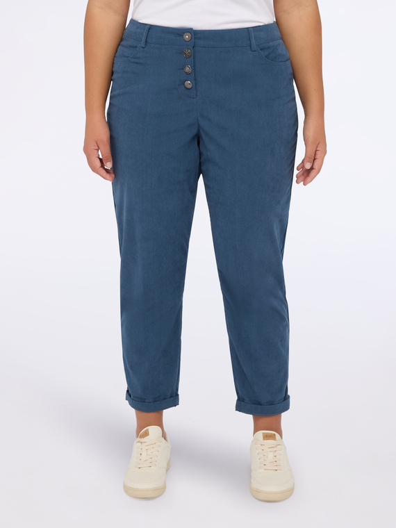 Corduroy Barrel Pants