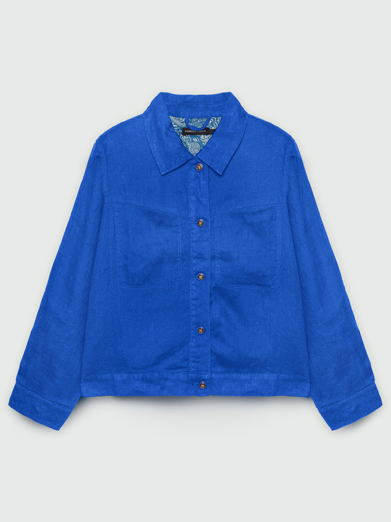 Leinenjacke