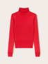 Turtleneck sweater in silk blend image number 4