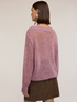 Pull oversize ajouré en mohair image number 1