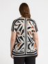 T-shirt with an ethnic print image number 1