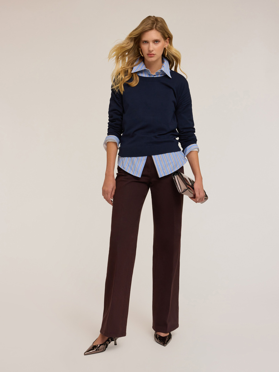 Viscose oversized jumper