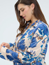 Chemise &agrave; imprim&eacute; floral en viscose image number 0