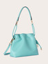 Curly bag in tessuto spalmato image number 2