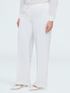 Pantaloni Wide Leg in tessuto fluido stretch image number 2