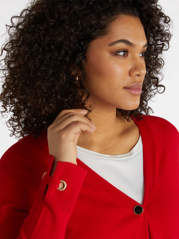Cardigan mit Ärmeldetail