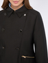 Double-breasted button trench coat image number 2