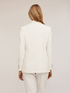 Single-breasted suit jacket in crêpe fabric image number 1