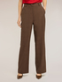 Palazzo pants in check polyviscose image number 0