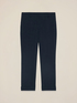 Cropped pants in crêpe fabric image number 4