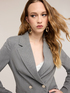 Zweireiher-Jacke mit Nadelstreifen image number 3