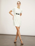 Sheath dress with bow image number 3