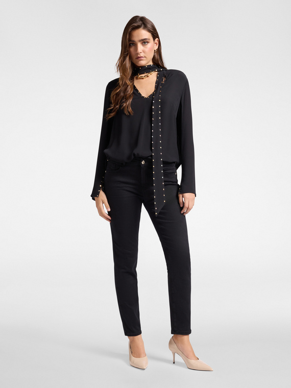 Skinny 5-pocket jeans, "Helena"