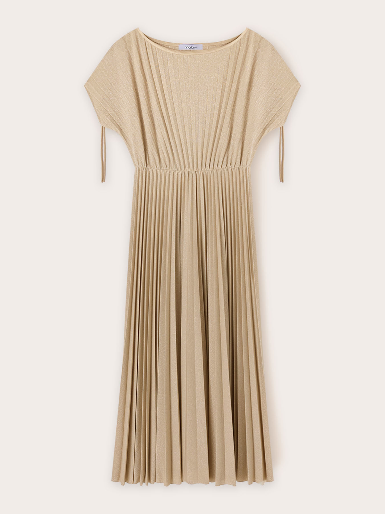 Midi dress in lurex jersey image number 4