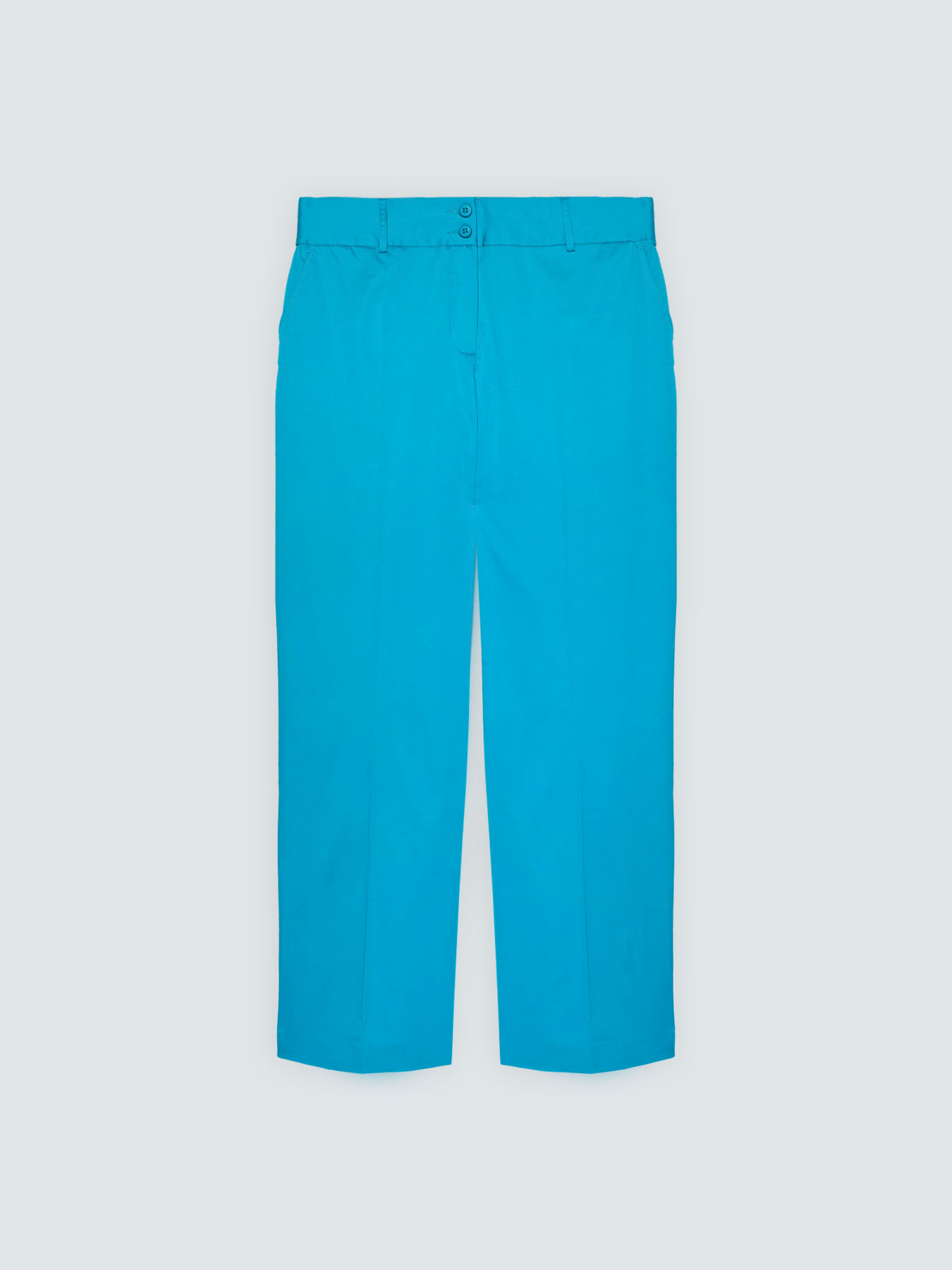 Regular Cotton Blend Trousers image number 4