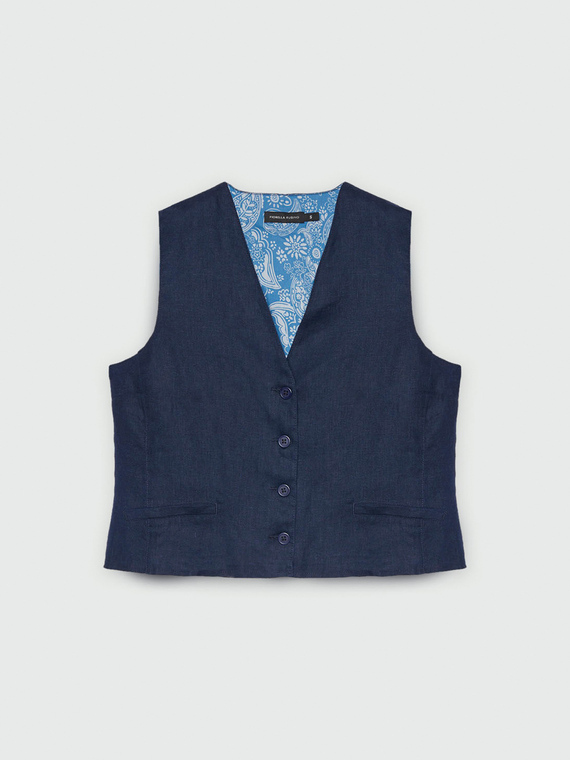 Linen waistcoat