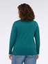 Sweater with glittery appliqués image number 1