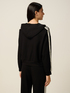 Soft touch zip-up hoodie image number 1