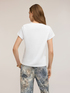 Tricou din jersey cu inimă din paiete image number 1