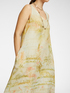 Bedrucktes Kleid mit V-Ausschnitt image number 2