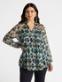Bedruckte Bluse image number 0