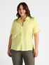 Camicia maniche corte ricamata image number 1