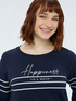 Cotton sweatshirt with print image number 3