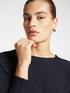 Basic sweater with boat neck image number 3
