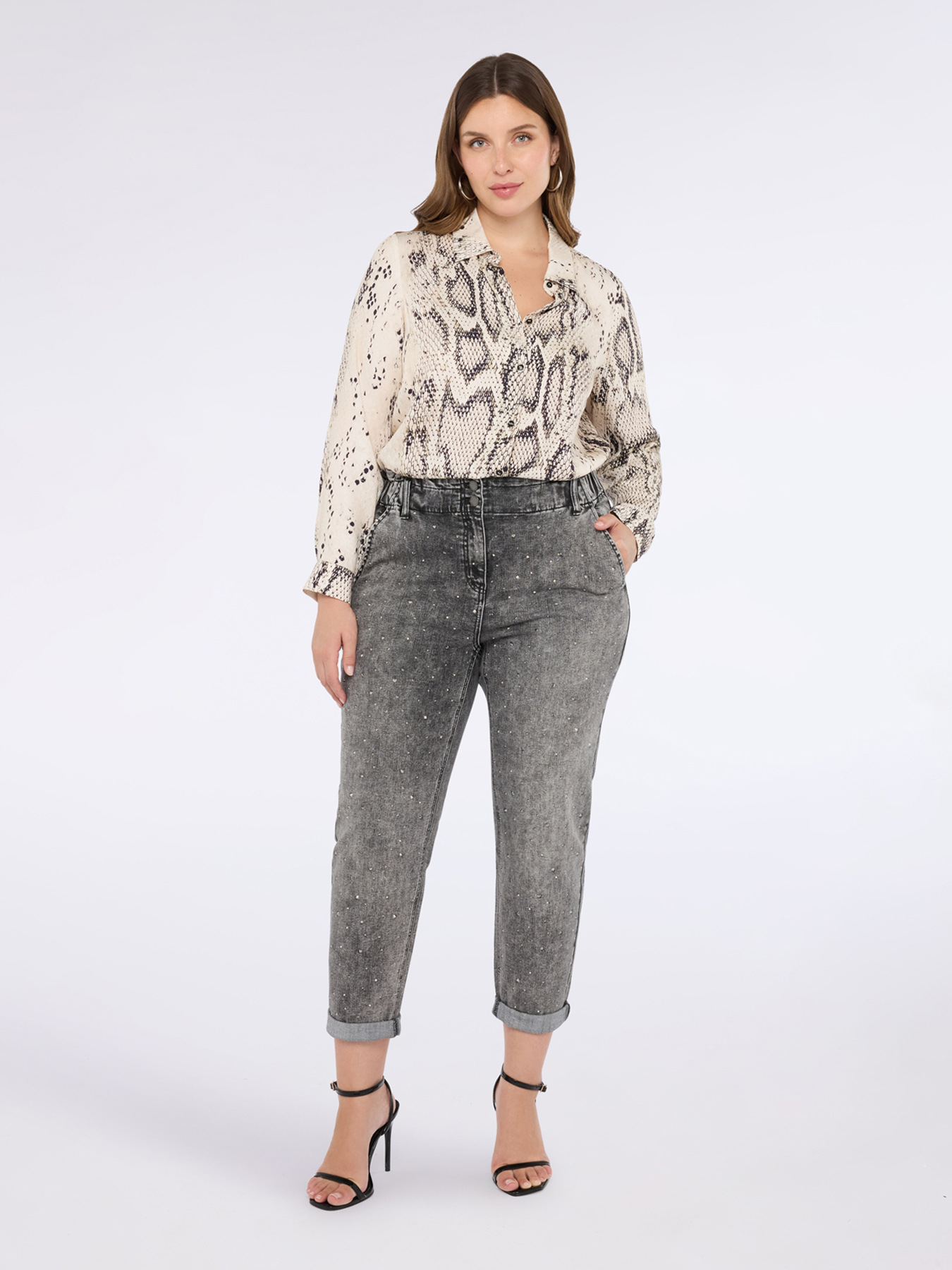 Camicia stampa pitonata image number 2