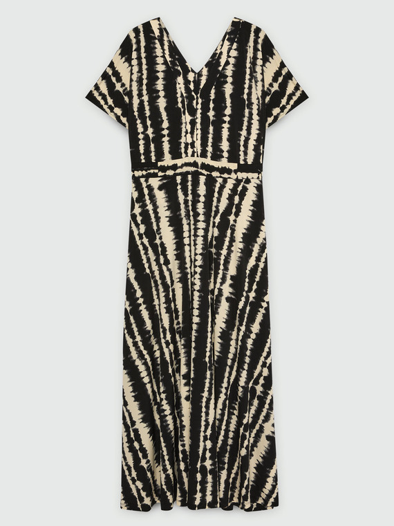 Printed long dress