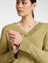 Maglia con scollo a V misto viscosa image number 3