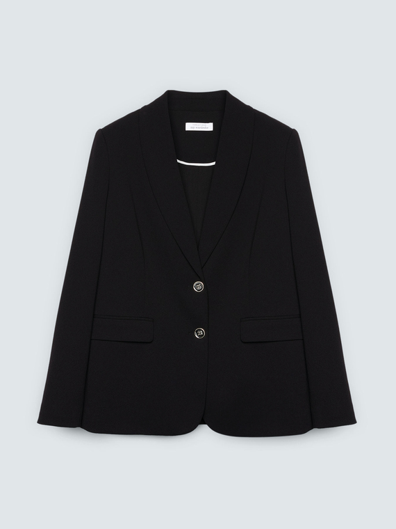 Taillierter Blazer aus Stretchstoff